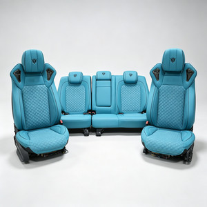 Kit Interior Deportivo G Wagon G900, Fundas de Asiento Delanteras de Esponja y Cuero para <span class=keywords><strong>Mercedes</strong></span> <span class=keywords><strong>Clase</strong></span> G W463 W464 W465 - Product Image 1