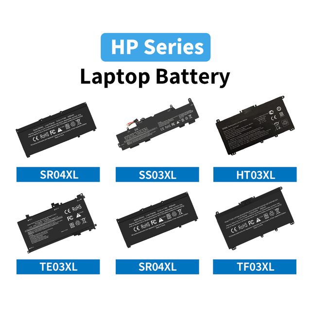 Multiple Models for Laptop Battery for Pavilion/EliteBook/Omen/PG06XL/VV09XL/CP03XL/SH03XL/BK03XL-Rechargeable Li-ion Stock