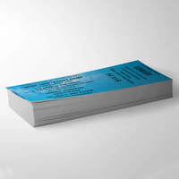 Biglietti per Eventi Personalizzati con Numero di Serie, Codice QR e Area Grattabile, Stampa Professionale di Biglietti per Eventi