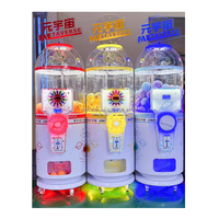 Vente en gros usine : Distributeur automatique de mini-capsules mystère 100 mm, à monnayeur, en métal, avec interface en anglais, garantie 1 an