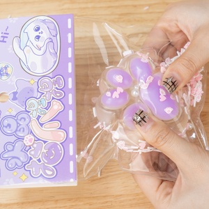 Juguetes Sensoriales Personalizados de TPR con Forma de Pata de Gato, Juguetes Antiestrés Kawaii para Niños, Alivio de la Ansiedad, Juguetes Blandos - Product Image 4