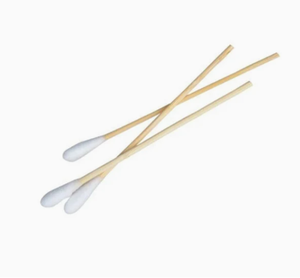 Tongkat kayu sekali pakai Medis kapas bambu bedah bola kapas kapas - Product Image 4