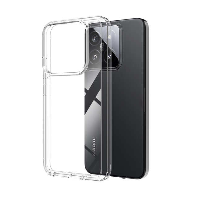 Phone Back Cover for Xiaomi 14 5G Drop Protection With Airbag HD Transparent Cellphone Case for Xiaomi 14 Pro