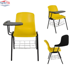 Silla de Entrenamiento Apilable y Resistente con Tableta de Escritura Integrada, Asiento que Ahorra Espacio para Seminarios e Instituciones Educativas - Product Image 6