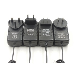 อะแดปเตอร์แปลงไฟ EU US UK AU แบบติดผนัง DC <span class=keywords><strong>3v</strong></span> 5v 6v 9v 12v 24v 1A 2A AC/DC กำลังไฟ 12w 12v <span class=keywords><strong>1000ma</strong></span>  แหล่งจ่ายไฟ PSU 12v 2a - Product Image 1