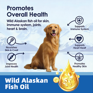Suplemento Natural de Aceite de Salmón <span class=keywords><strong>para</strong></span> Mascotas con Alta Concentración de Omega-3 en OEM/ODM <span class=keywords><strong>para</strong></span> Mejorar la Piel y el Pelaje, Salud de las Articulaciones <span class=keywords><strong>para</strong></span> <span class=keywords><strong>Perros</strong></span> y Gatos - Product Image 6