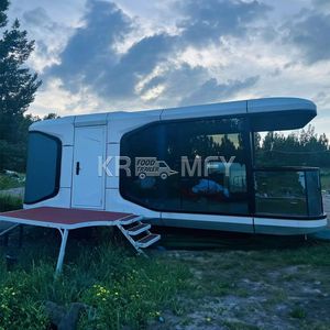 Système intelligent pour séjours hôteliers : Conteneur préfabriqué, Maison mobile de luxe, Nouvelle maison capsule spatiale, Commerciale - Product Image 2