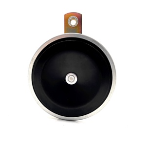 Wenle AHN115 Klaxon automobile 12V à disque basse tonalité, couleur noir fer, 92mm, avec sensibilité de 105-118dB et fréquence de 35030Hz pour Audi/VW - Product Image 2