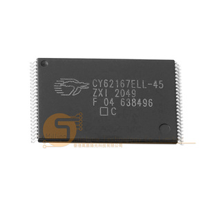 CY62167ELL-45ZXI CY62167ELL TSOP-48 Puce <span class=keywords><strong>SRAM</strong></span> Asynchrone Simple 5V 16M-bit 2M/1M x 8/16-bit 45ns 48-Pin TSOP-I Tray - Product Image 1