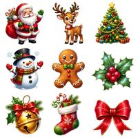 Feuille DTF PET personnalisée écologique pour Noël – Couleurs vives, performance optimale, désherbage facile, forte adhérence pour mélanges coton et polyester