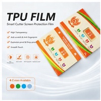 Protector de Pantalla para Teléfono Móvil 2026 HD Transparente 180*120MM, Hidrogel TPU Mate, Reparación Impermeable, con Máquina de Corte