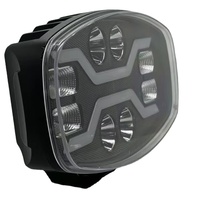 48W 12/24V 10 pouces lampe de position de tête avant Led lumière de conduite auxiliaire pour camion tout-terrain universel voiture camion lourd
