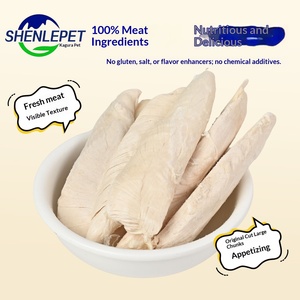 Snacks Liofilizados de Pechuga de Pollo para Mascotas, Alta Proteína, Nutritivos, para Engorde, de Fábrica, para Gatos y Perros - Product Image 4