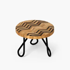 Hot Selling Chevron Affair <b>Cake</b> <b>Stand</b> Metal and Pearl Material for Cup <b>Cake</b> Table Decoration Hot <b>Cake</b> Tools - Product Image 1
