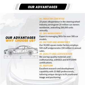 Volant en fibre de carbone <span class=keywords><strong>Volkswagen</strong></span> pour la série Golf, style professionnel, 4 branches, 2014-2017, <span class=keywords><strong>logo</strong></span> officiel avec grip, taille 40mm/35mm - Product Image 5