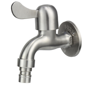 <span class=keywords><strong>Robinet</strong></span> d'<span class=keywords><strong>extérieur</strong></span> mural en acier inoxydable 304 <span class=keywords><strong>Robinet</strong></span> d'eau de jardin simple froid - Product Image 1