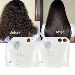 Crema Alisadora Permanente para el Cabello con Proteína de Leche Nutri Perm de Aminoácidos, <span class=keywords><strong>Precio</strong></span> de Fábrica, Crema Relajante para el Cabello 400ml*2 - Product Image 6