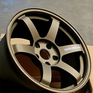 กระทะล้อรถสปอร์ต <span class=keywords><strong>TE37</strong></span> แบบเว้า 6 ก้าน <span class=keywords><strong>5</strong></span> <span class=keywords><strong>รู</strong></span> ขนาดสั่งทำพิเศษ สีดำ <span class=keywords><strong>20</strong></span> นิ้ว 5x114.3 ล้อฟอร์จ สำหรับรถนิสสัน GT-R - Product Image 4