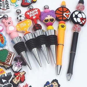 Cuentas masticables de animales de gran venta, cadenas de chupete DIY, cuentas focales de silicona para bebé sin BPA - Product Image 2