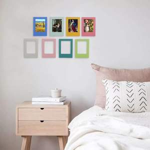 Marco de Fotos Acrílico Transparente con Respaldo Magnético Potente Personalizado, Exhibición Flotante para Refrigerador, Armario, Cocina, con Logotipo Promocional - Product Image 3