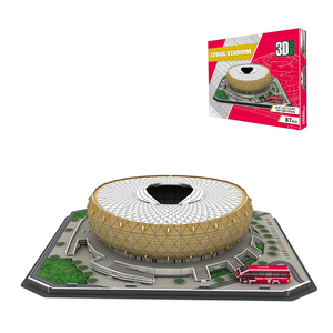 <span class=keywords><strong>2022</strong></span> <span class=keywords><strong>Wold</strong></span> <span class=keywords><strong>Cup</strong></span> AL Bayt Estadio de fútbol Juguete 3D Estadio Rompecabezas para la venta - Product Image 4