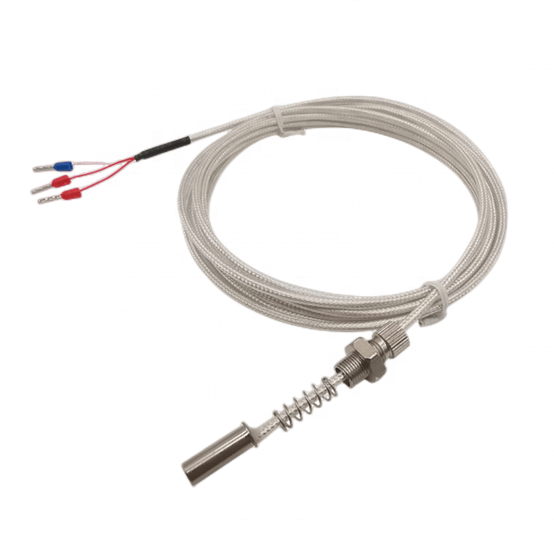 SONDA DI TEMPERATURA tipo PT100 classe B 3 fili 0÷350°C bulbo 6x100mm