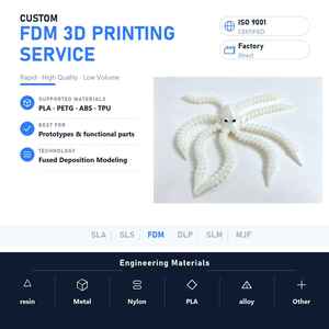 Service d'impression 3D en métal SLM, pièces personnalisées en acier inoxydable et en aluminium, fabricant OEM - Product Image 6