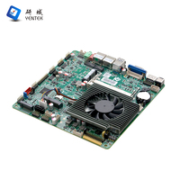 Placa base Intel X86 I5 I7 DDR3 DDR4 integrada Industrial Thin Itx LAN 2 RS232 COM Win10 Linux Mini Itx