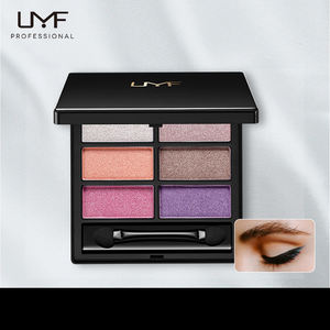 Paleta de Sombras de Ojos Personalizada, Fabricantes de Maquillaje OEM, Resistente al Agua, Larga Duración, <span class=keywords><strong>6</strong></span> Colores, Perlados y Mate, Marca Privada - Product Image 2