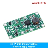 TZT DC 5V 9V 12V Module de charge pour la protection du convertisseur de tension UPS de batterie au lithium 18650