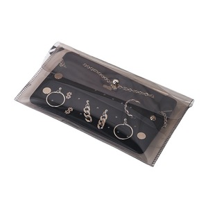 Jewelry Organizer Custom Logo Transparent Portable TPU Women Travel Jewelry Pouch Storage Bag Organizer Portfolio Bag