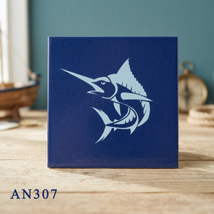 Carte pop-up 3D personnalisable en papier fait main, motif poisson-sabre vietnamien, tendance actuelle - Fabriquée à Hanoï, personnalisable pour Thanksgiving - Product Image 6