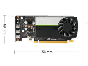 การ์ดจอระดับมืออาชีพ GPU T400 4g การ์ดแสดงผล Gddr6 การ์ด AI T400 การ์ดประมวลผล 2G Quadro T400 - Product Image 2
