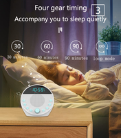 Machine de son de sommeil pour adultes avec alarme de bruit blanc Fonction sonore de pluie pour l'amélioration du sommeil-Produit électronique grand public