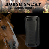 Usine En Gros Logo Personnalisé Cheval Grattoir À Sueur Peigne Cheval Curry Peigne Cheval Poils Toilettage Brosse Outil