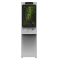 Fabricant de kiosques Kiosque de file d'attente en libre-service Système de file d'attente à écran tactile avec logiciel de file d'attente Kiosque