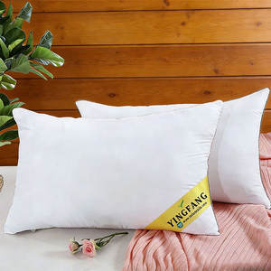 Taie d'<span class=keywords><strong>oreiller</strong></span> rectangulaire en coton tissé blanc uni 233T 300T 400T à prix abordable pour usage quotidien, idéale pour la maison, l'hôtel et l'hôpital - Product Image 1