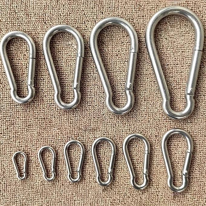 Non.4 boucles en fer galvanisé