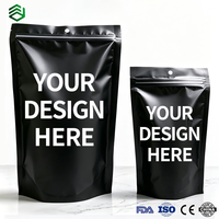 Sachets Doypack Personnalisés avec Logo, Sacs d'Emballage Zip en Mylar de Qualité Alimentaire pour Grains de Café et Produits de Chanvre, Impression Artistique Personnalisée
