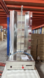 Máquina de Shawarma y Doner <span class=keywords><strong>Kebab</strong></span> a Gas para Comida Rápida, Asador Vertical de Carne para Montar en Mesa, para Uso en Restaurantes - Product Image 5