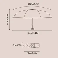 Mini parapluie compact à double armature renforcée, protection UV, soleil et pluie, portable, pliable, vente en gros, export, dépôts