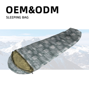 Customized Logo Colors Three Season Warm Cold Weather Camping Backpacking Mummy Ultrasonic Wave <strong>Sleeping</strong> <strong>Bag</strong> for Polyester - Product Image 1