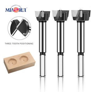 Miaorui công nghiệp phẳng cánh khoan tam giác Shank Carbide chế biến gỗ bit cho gỗ lỗ Opener & bản lề công cụ tại chỗ khoan bit - Product Image 4