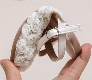 Sandalias de Princesa para Niña, Casuales de Verano, Antideslizantes, con Suela Suave, Sandalias Elegantes con Flores para Niñas - Product Image 3