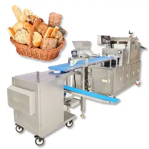 Автоматическая линия производства хлеба Машина для производства закусок Коммерческая Хлебопекарная машина Цена