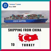 Spediteur Drops hipping Logistics Agent in Shenzhen China Spediteur Fracht auf dem Seeweg DDP Versand in die Türkei Istanbul