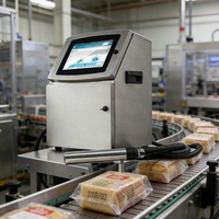 Máquina de Codificación de Códigos de Barras Continuos DOCOD CIJ Industrial V2000, Impresora de Inyección de Tinta de Caracteres Pequeños para Cajas de Cables
