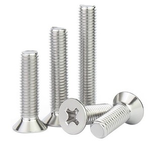 Vis à tête fraisée cruciforme en acier inoxydable et acier au carbone Yining, à pointe conique, petites vis électroniques, vente en gros - Product Image 1