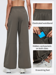 Pantalones de Senderismo Ligeros y Transpirables para <span class=keywords><strong>Mujer</strong></span>, Pantalones Cargo Casuales con Múltiples Bolsillos, Repelentes al Agua y de Secado Rápido para <span class=keywords><strong>Trekking</strong></span> - Product Image 3