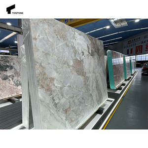 Tostone populaire pierre de marbre rose polie pour intérieur extérieur mur & sol vente directe <span class=keywords><strong>France</strong></span> pour salle à manger salle de bain cuisine - Product Image 2